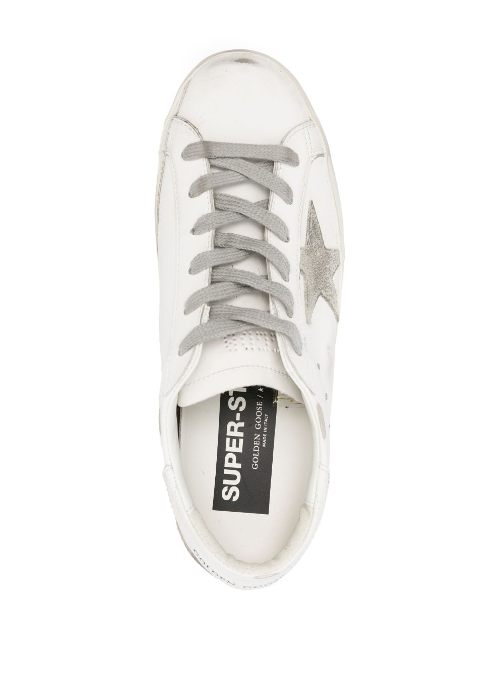 Women's Superstar Dream Maker in white with reversed texture