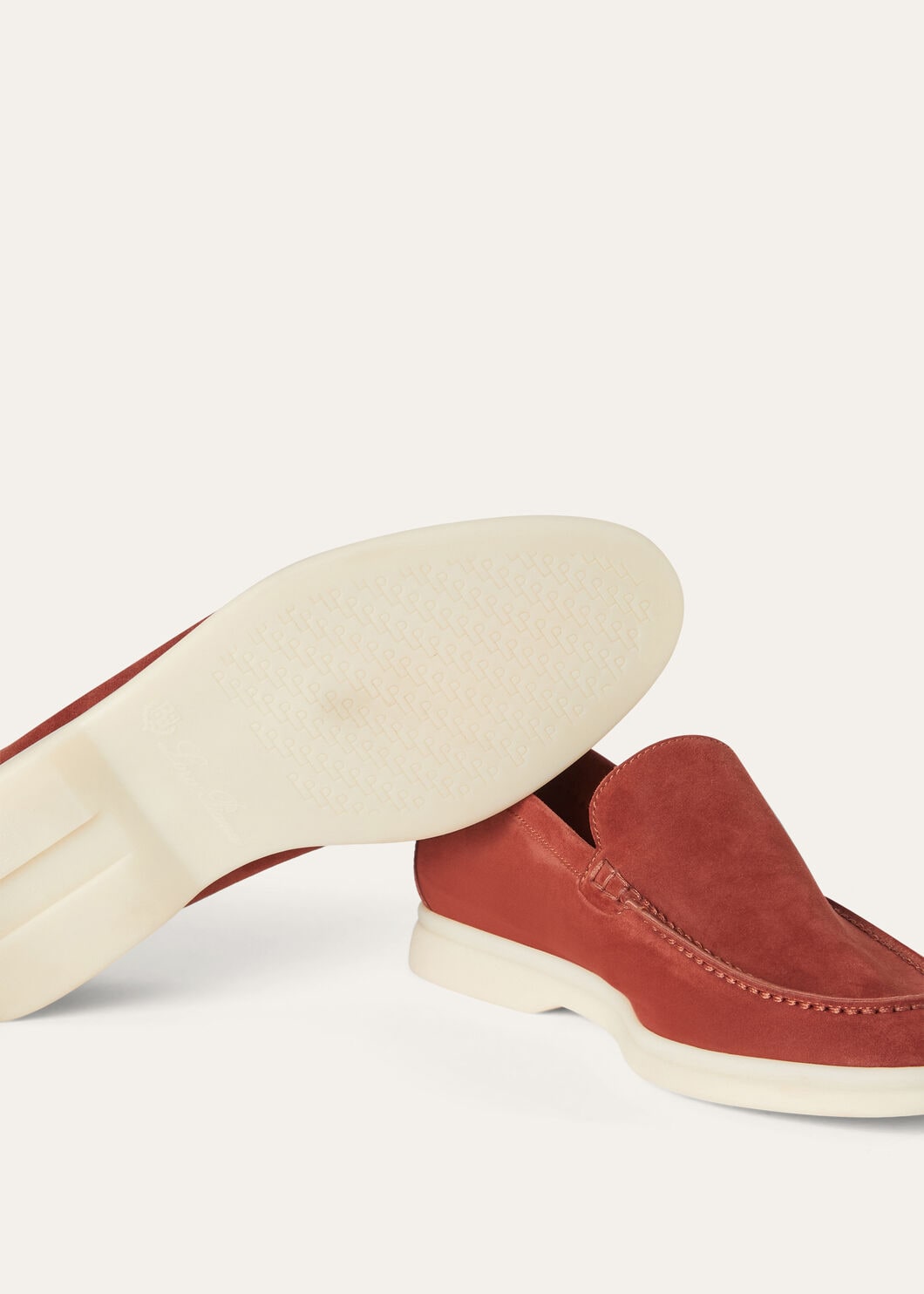 Men's Summer Walk Moccasins in Cinnamon Suede