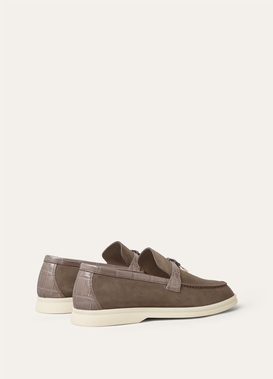 Women's Summer Charms Walk Moccasins in Grey Suede