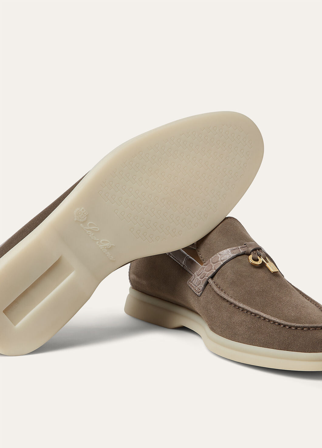 Women's Summer Charms Walk Moccasins in Grey Suede