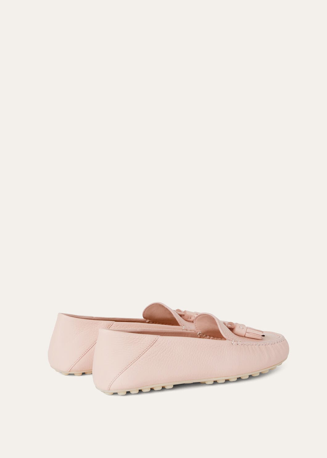 Women's Dot Sole Walk Moccasins in Plum Leather