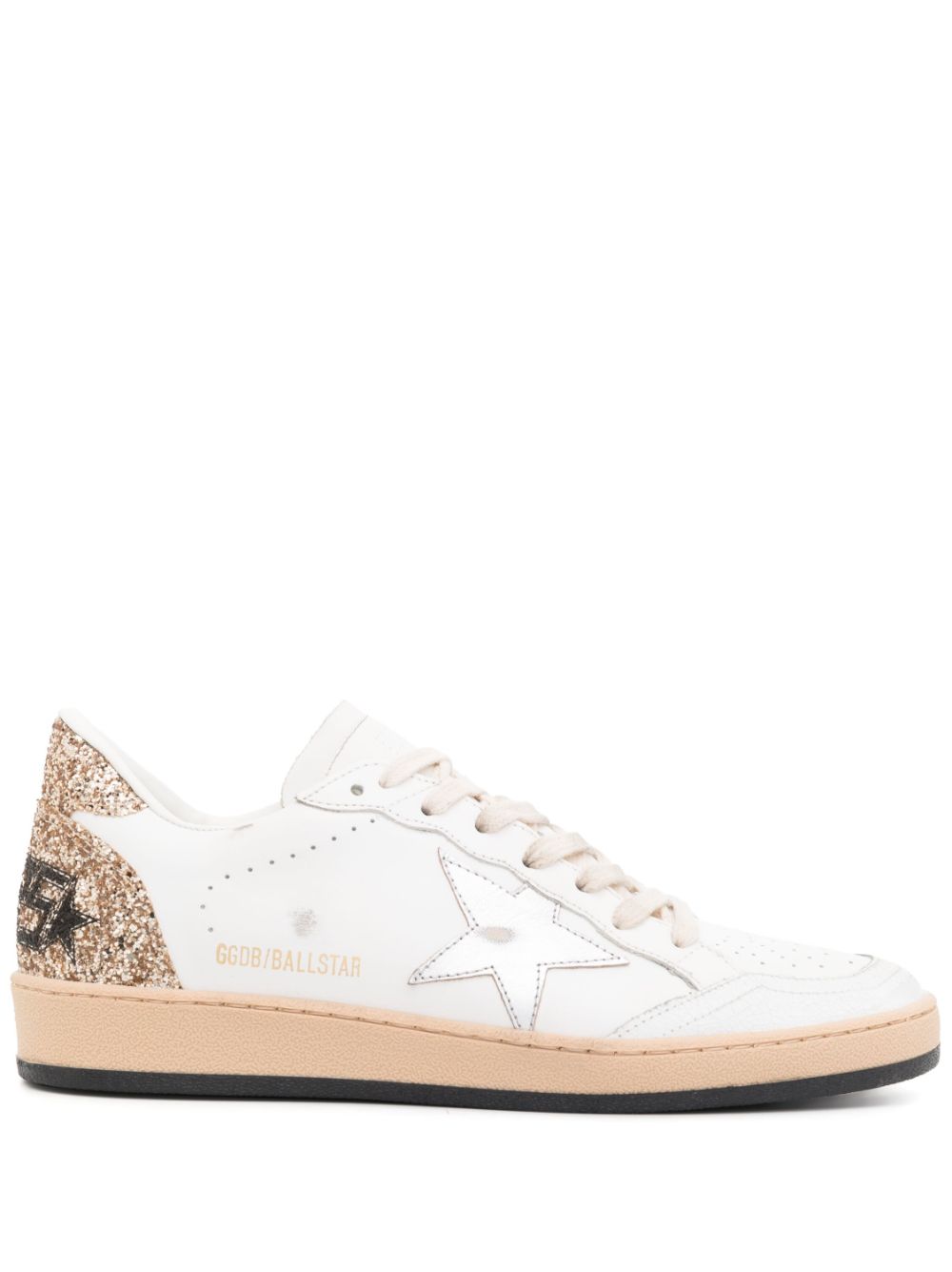 Ball Star low-top sneakers with glitter accents