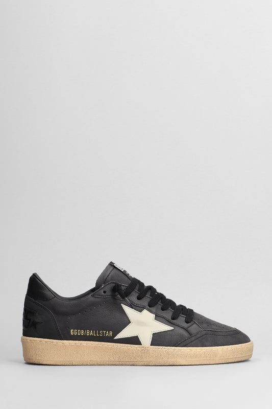 Ball Star in black leather