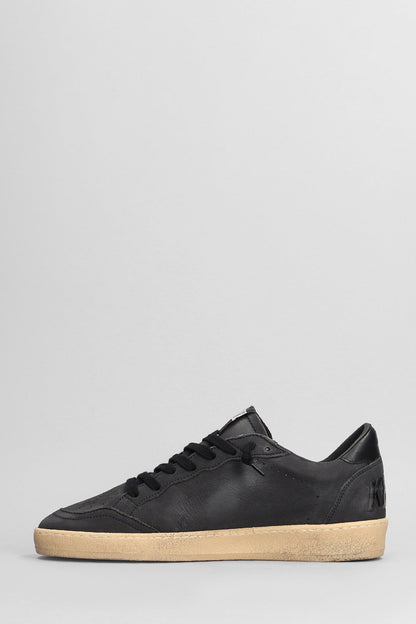 Ball Star in black leather