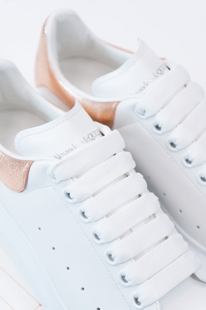 Sneakers White Pink Gold Woman