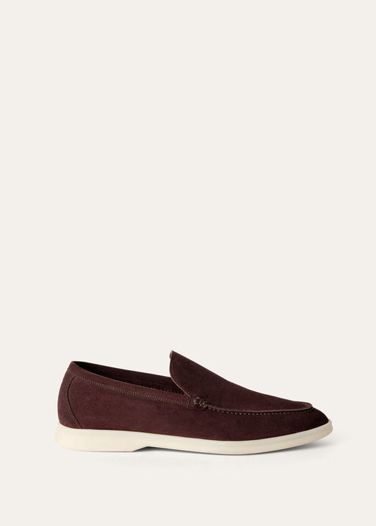 Men's Summer Walk Moccasins in Amarone Suede