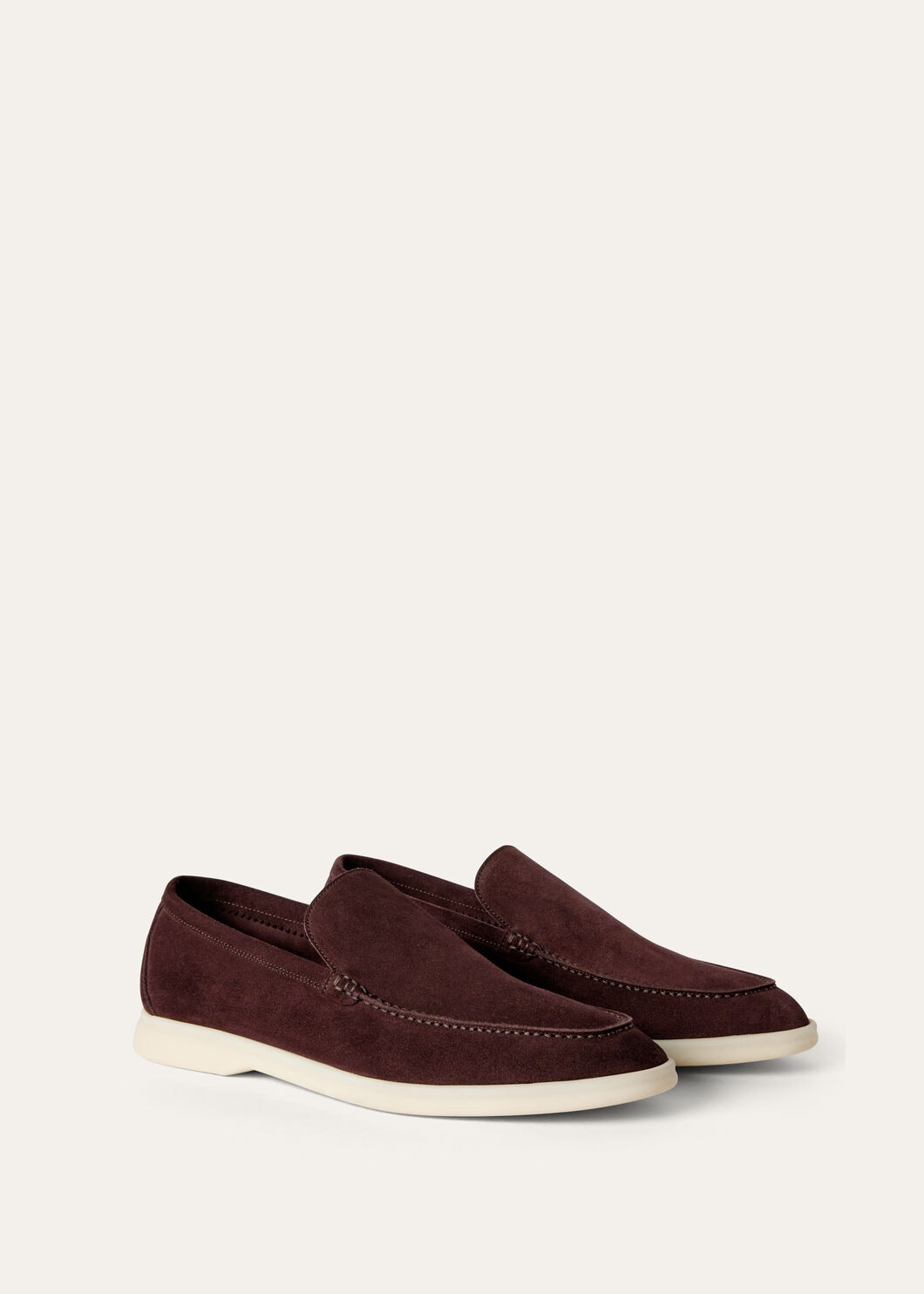 Men's Summer Walk Moccasins in Amarone Suede