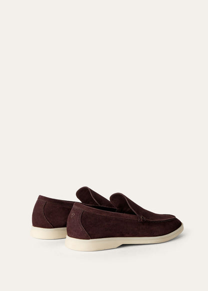 Men's Summer Walk Moccasins in Amarone Suede