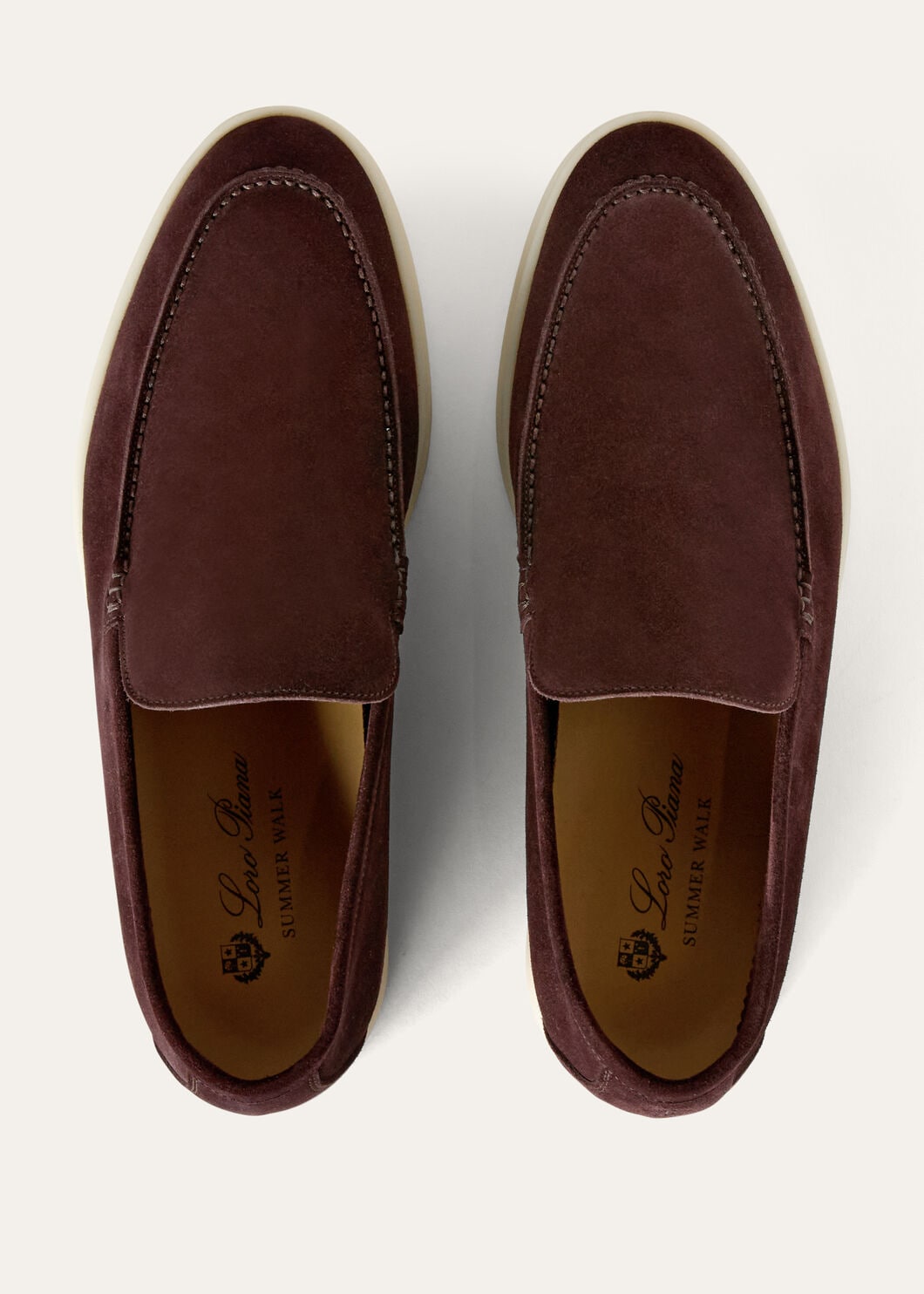 Men's Summer Walk Moccasins in Amarone Suede