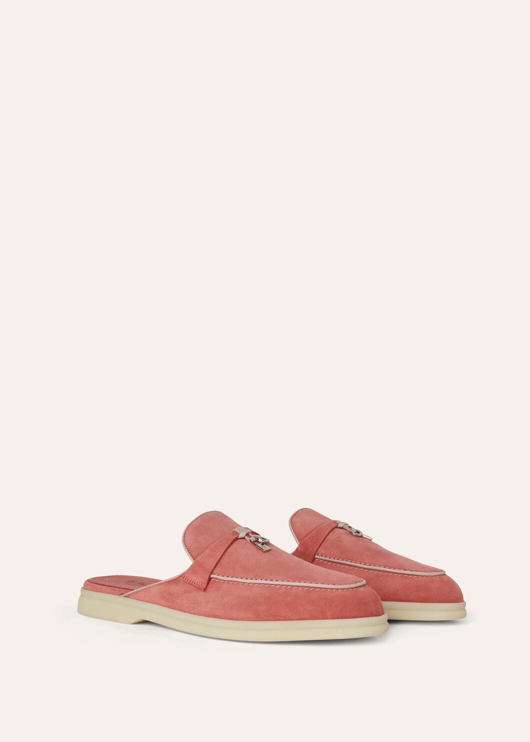 Women's Babouche Charms Walk Moccasins in Red Suede