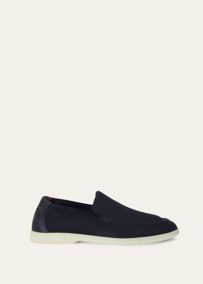 Summer Knitted walk in Navy Blue for Men