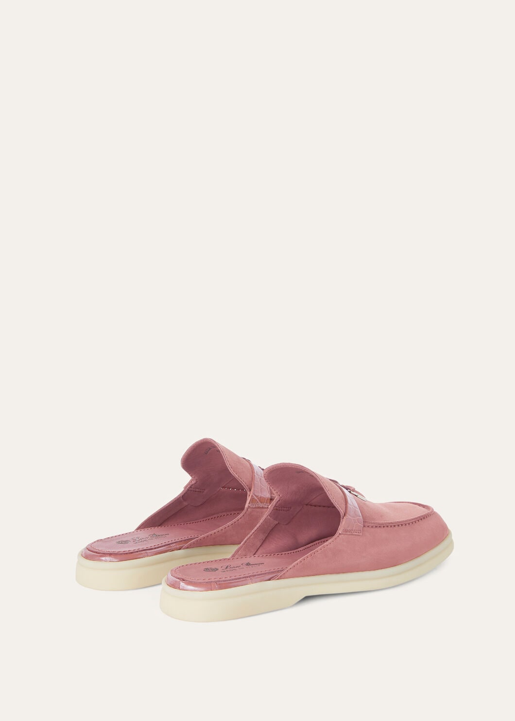 Women's Babouche Charms Walk Moccasins in Pink Suede